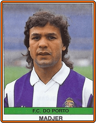 Rabah Madjer Old School Panini Les trsords de la D2 Rabah MADJER