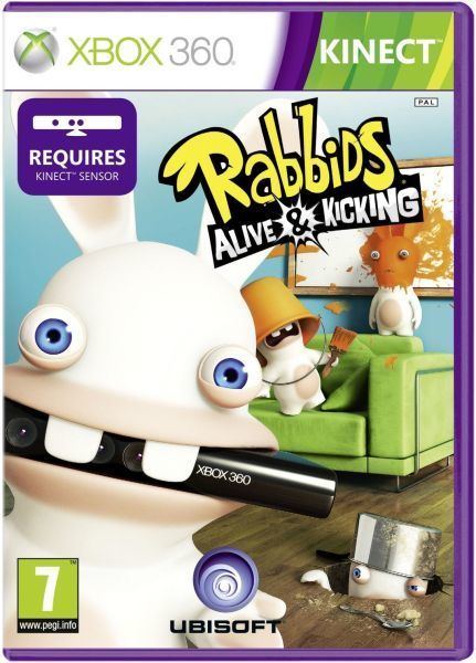 Rabbids: Alive & Kicking Raving Rabbids Alive and Kicking Kinect Xbox 360 TheHutcom