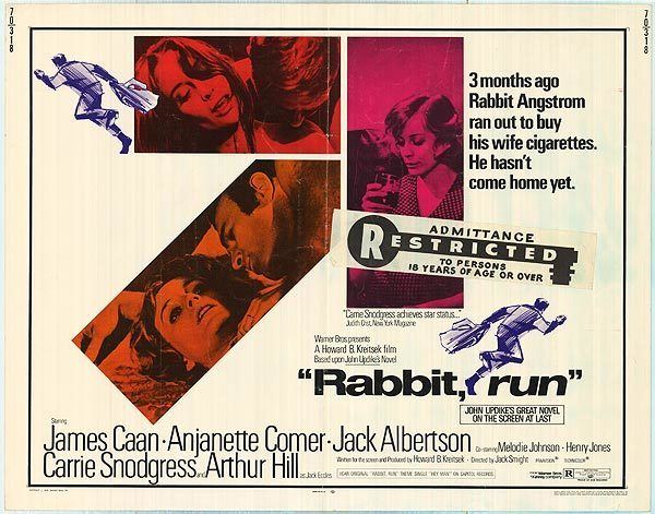 Rabbit, Run (film) MOVIE REVIEW Rabbit Run 1970 Bored and Dangerous