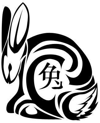 Rabbit (zodiac) tribal chinese rooster tattoo Chinese Zodiac Rabbit by