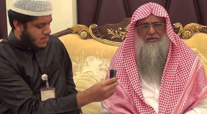 Shaikh Dr Wasiullah Abbas in one of his interviews