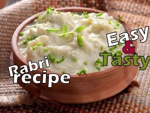 Rabri rabri easy recipe YouTube