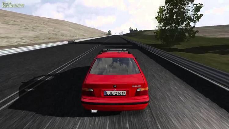 Racer (simulator) BMW e36 Sedan Racer free car simulator YouTube