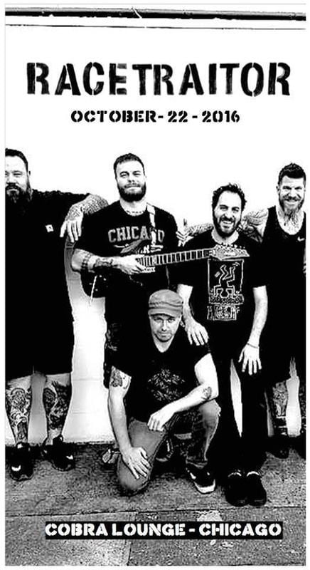 Racetraitor Racetraitor Tickets Cobra Lounge Chicago IL October 22nd