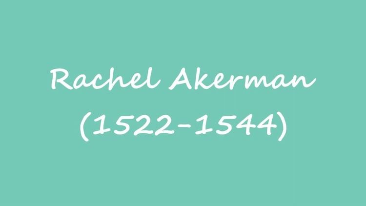 Rachel Akerman OBM Female poet Rachel Akerman 15221544 YouTube