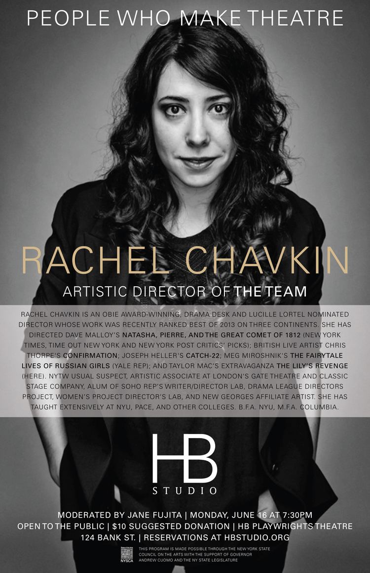 Rachel Chavkin People Who Make Theatre RACHEL CHAVKIN of THE TEAM HB Studio