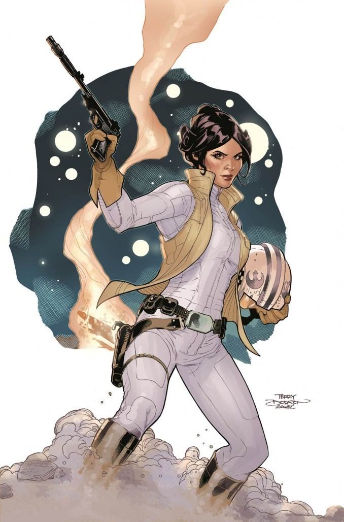 Rachel Dodson SDCC 3914 Princess Leia 1 from Mark Waid Terry and