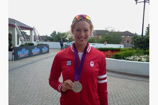 Rachelle Viinberg Rachelle Viinberg first Saskatchewan athlete to medal at London