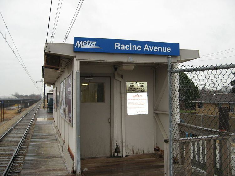 Racine Avenue station