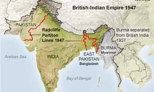 Radcliffe Line Radcliffe Line to divide IndiaPakistan was formed this day Read