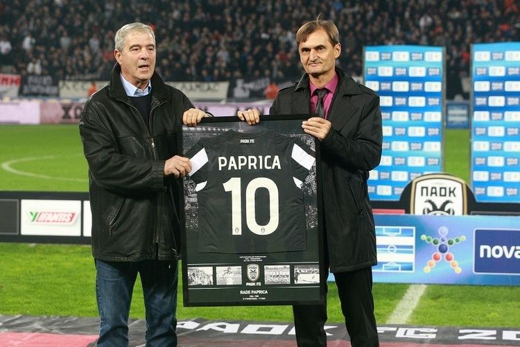 Rade Paprica Rade Paprica honoured video PAOKFC