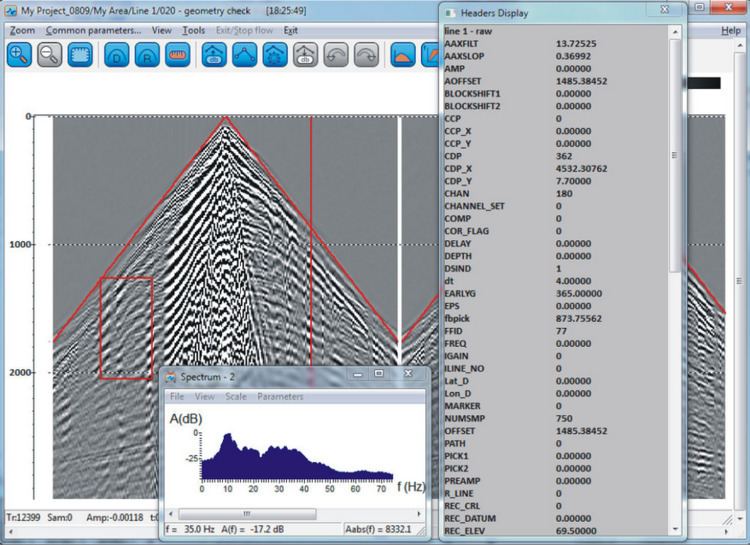 RadExPro seismic software