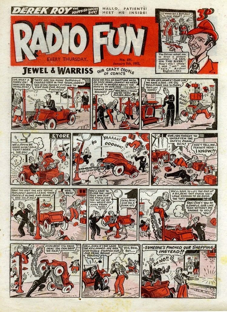 Radio Fun UK COMICS Radio Fun 1952