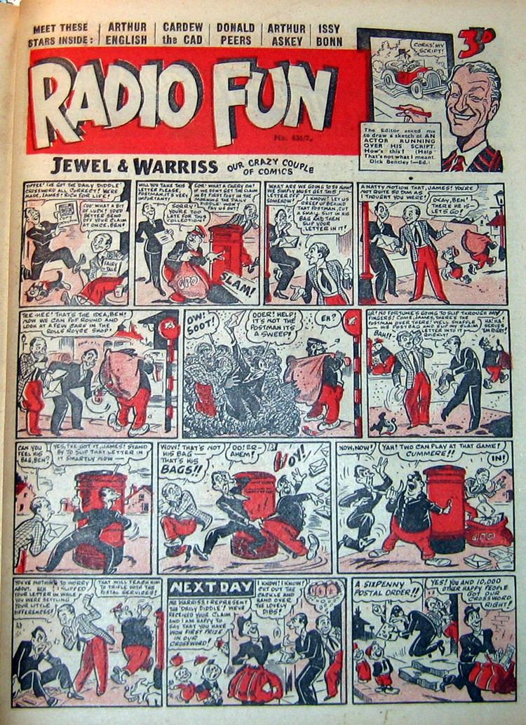 Radio Fun Blimey The Blog of British Comics Christmas Comics RADIO FUN 1950