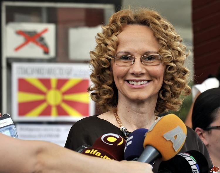 Radmila Sekerinska Classify Radmila Sekerinska Macedonian politician