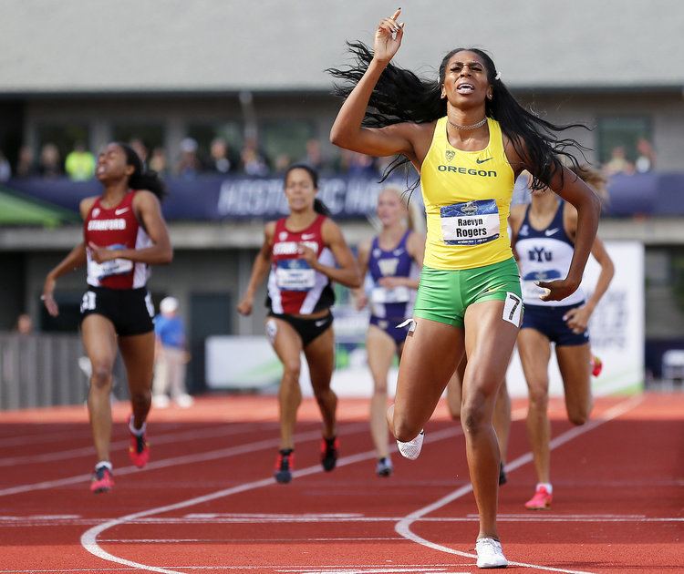 Raevyn Rogers In Olympic trials 800 Oregon39s Raevyn Rogers hope to send a message
