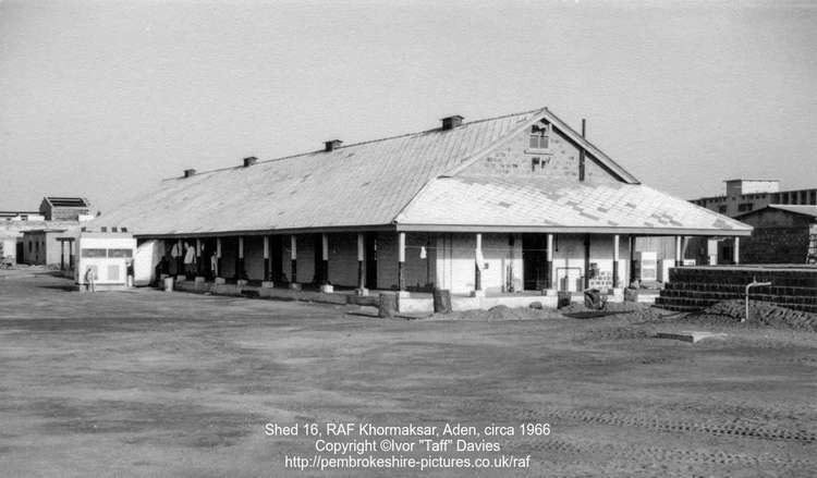 RAF Khormaksar Quarters RAF Khormaksar circa 1966
