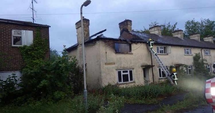 RAF Uxbridge Former RAF Uxbridge house gutted in fire Get West London