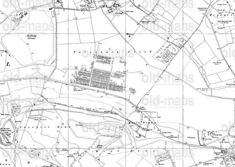 RAF Yatesbury Yatesbury Camp Map RAF YATESBURY ASSOCIATION
