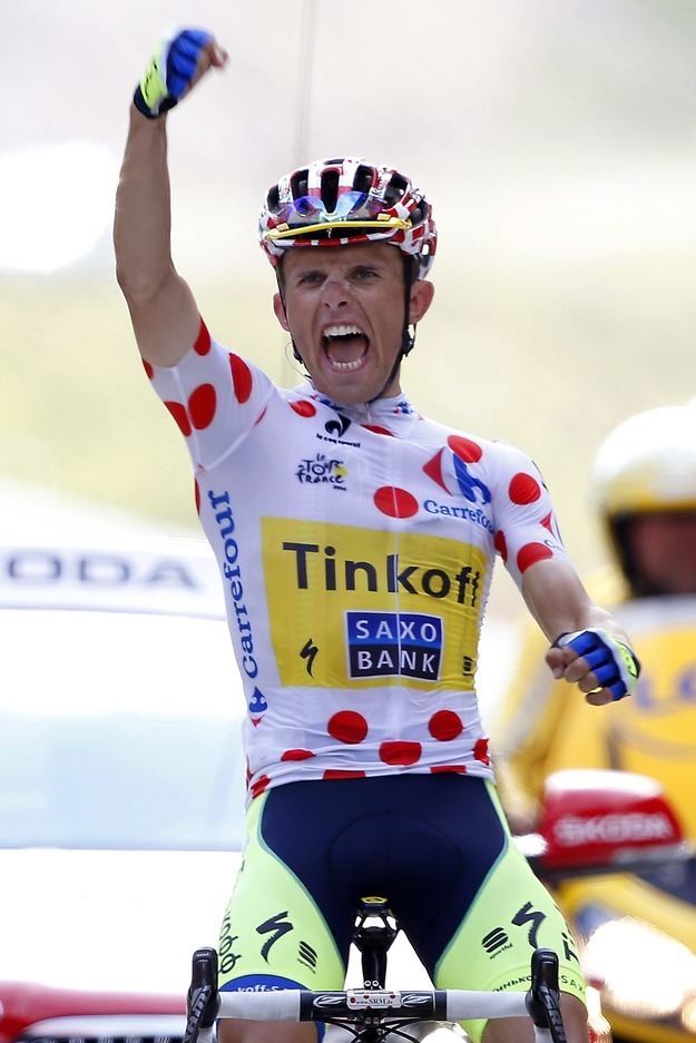 Rafał Majka Najlepszy gral kolarskiego Tour de France Rafa Majka