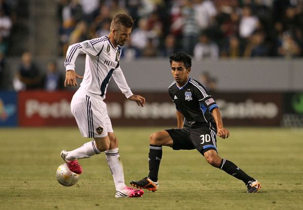 Rafael Baca David Beckham and Rafael Baca Photos San Jose