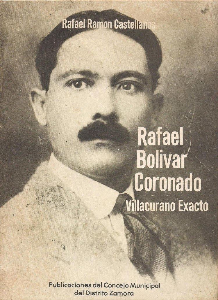 Rafael Bolívar Coronado GRUPO LI PO Rafael Bolvar Coronado Un escritor tapa amarilla