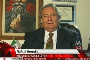 Rafael Heredia Rafael Heredia abogado de Anglica Lpez en entrevista con Azucena