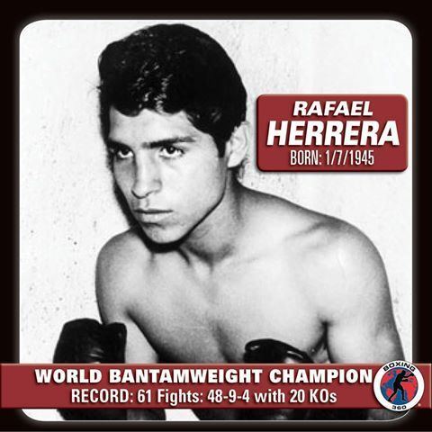 Rafael Herrera Rafael Herrera KO 8 Ruben Olivares Mexico City