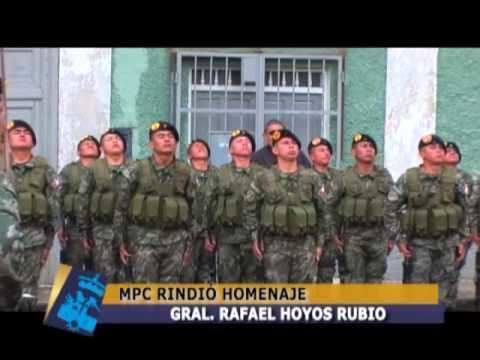 Rafael Hoyos Rubio MPC RINDI HOMENAJE A GRAL RAFAEL HOYOS RUBIO 02 YouTube