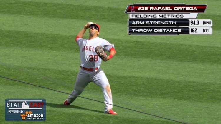 Rafael Ortega (baseball) Rafael Ortega wows Angels with laser throw MLBcom