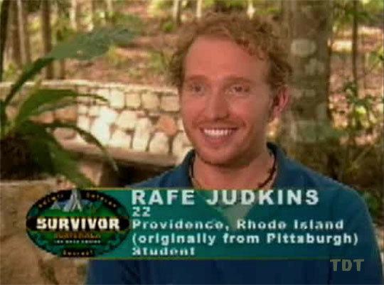 Rafe Judkins Survivor contestant Rafe Judkins