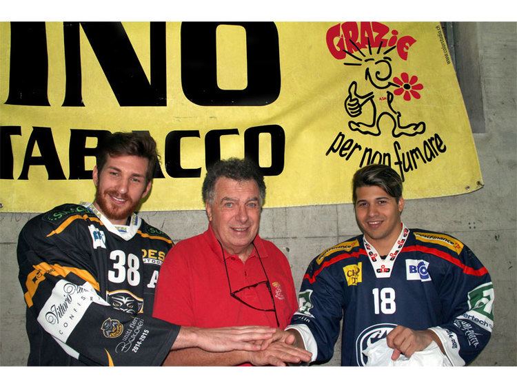 Raffaele Sannitz Hockey Club Lugano Raffaele Sannitz und Inti Pestoni