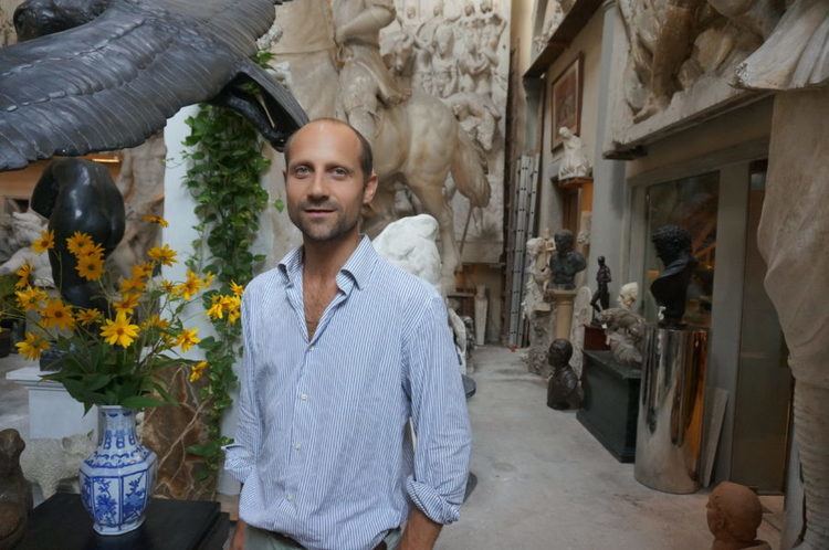 Raffaello Romanelli Bring Home an Original Sculpture Souvenir from Florence at Studio