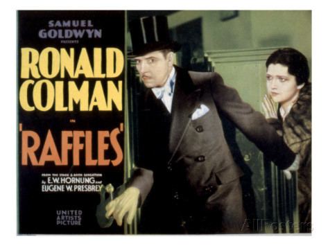 Raffles (1930 film) Raffles 1930 Vintage45s Blog