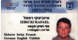Rafi Izbicki Rafi Izbicki Israeli Tour Guide
