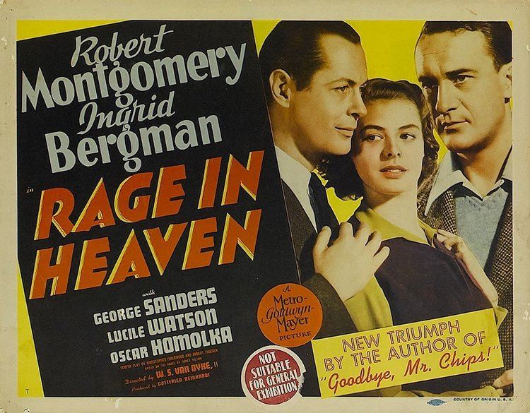 Rage in Heaven Rage in Heaven 1941