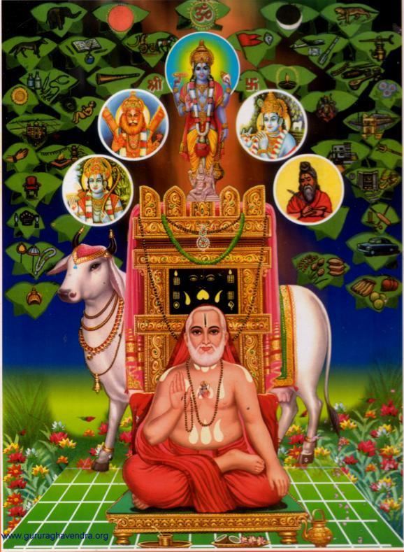Raghavendra Swami MOOLA RAMO VIJAYATHE
