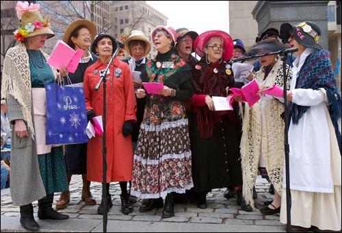 Raging Grannies Meet the Raging Grannies Bostoncom