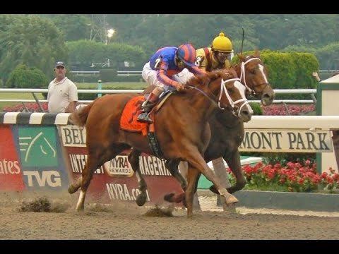 Rags to Riches (horse) 2007 Belmont Stakes Rags To Riches YouTube