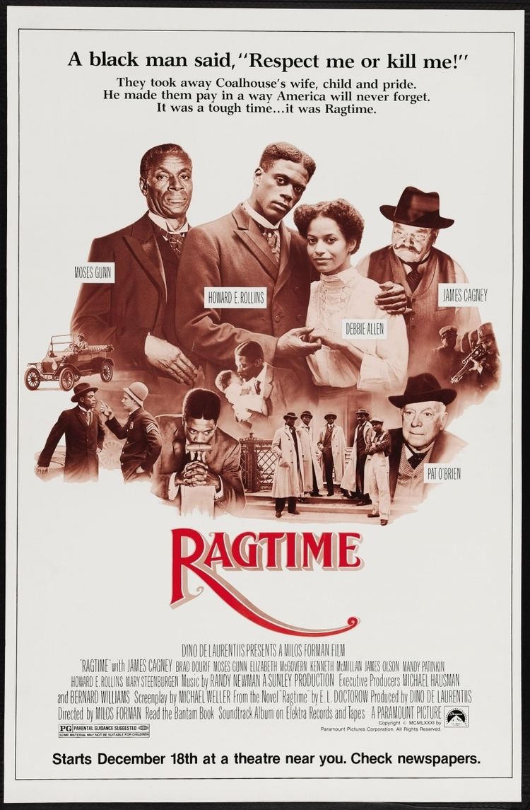 Ragtime (film) Good Time Bad Time RAGTIME ThrowbackThursday Chapter 1