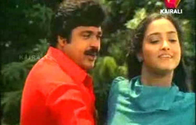 Ratheesh and Shari in Rahasyam Parama Rahasyam (1988)