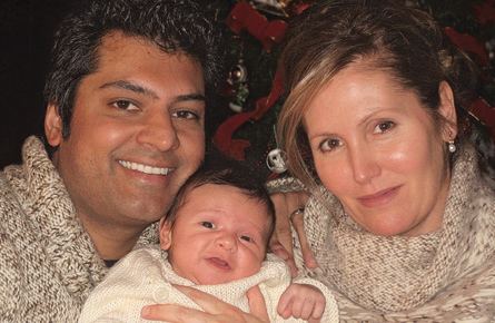 Rahim Jaffer Mitchel Raphael on Helena Rahim and their new baby