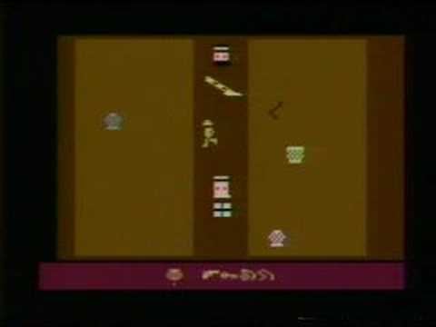 Raiders of the Lost Ark (video game) Classic Game Room RAIDERS OF THE LOST ARK Atari review YouTube