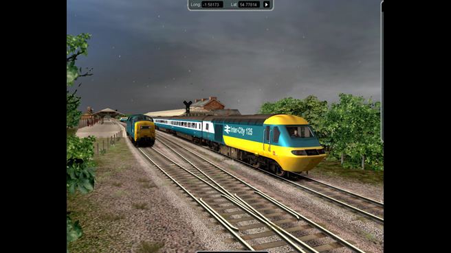 windows vista train simulator change track