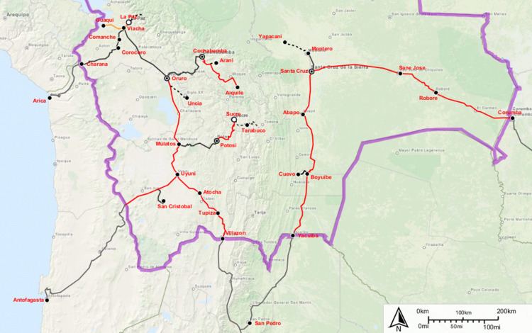Rail transport in Bolivia