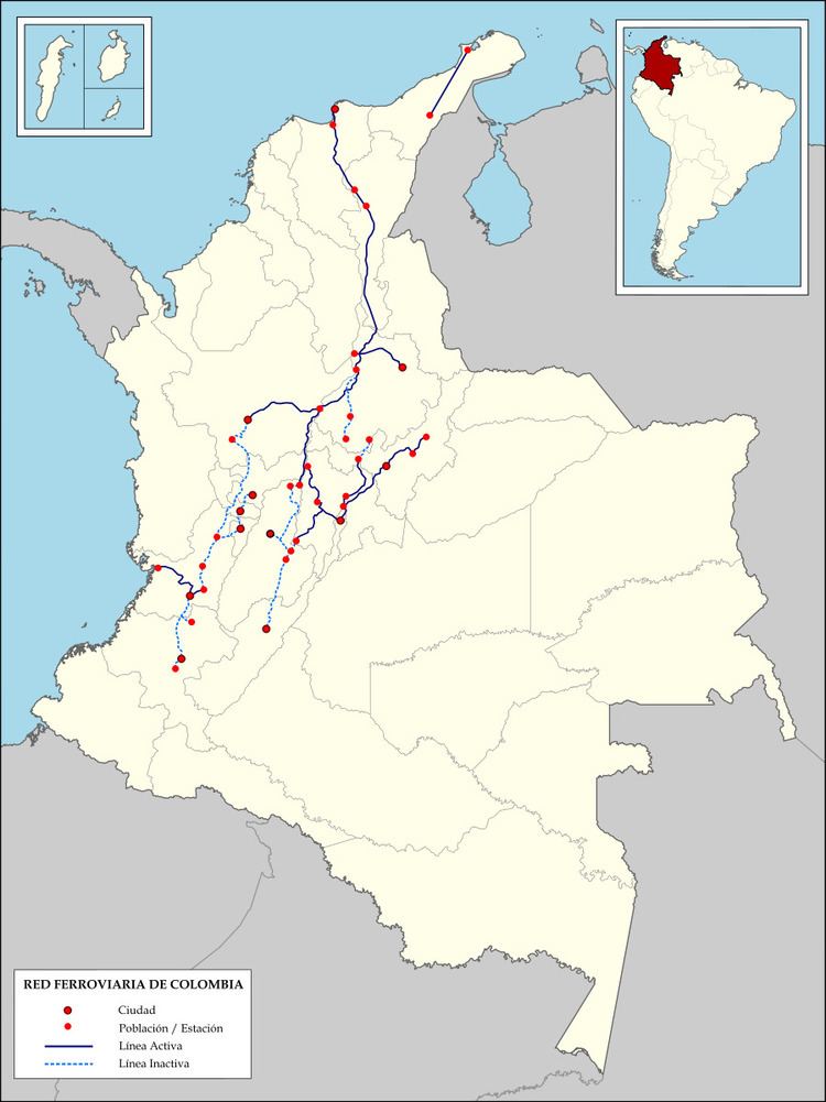 Rail transport in Colombia