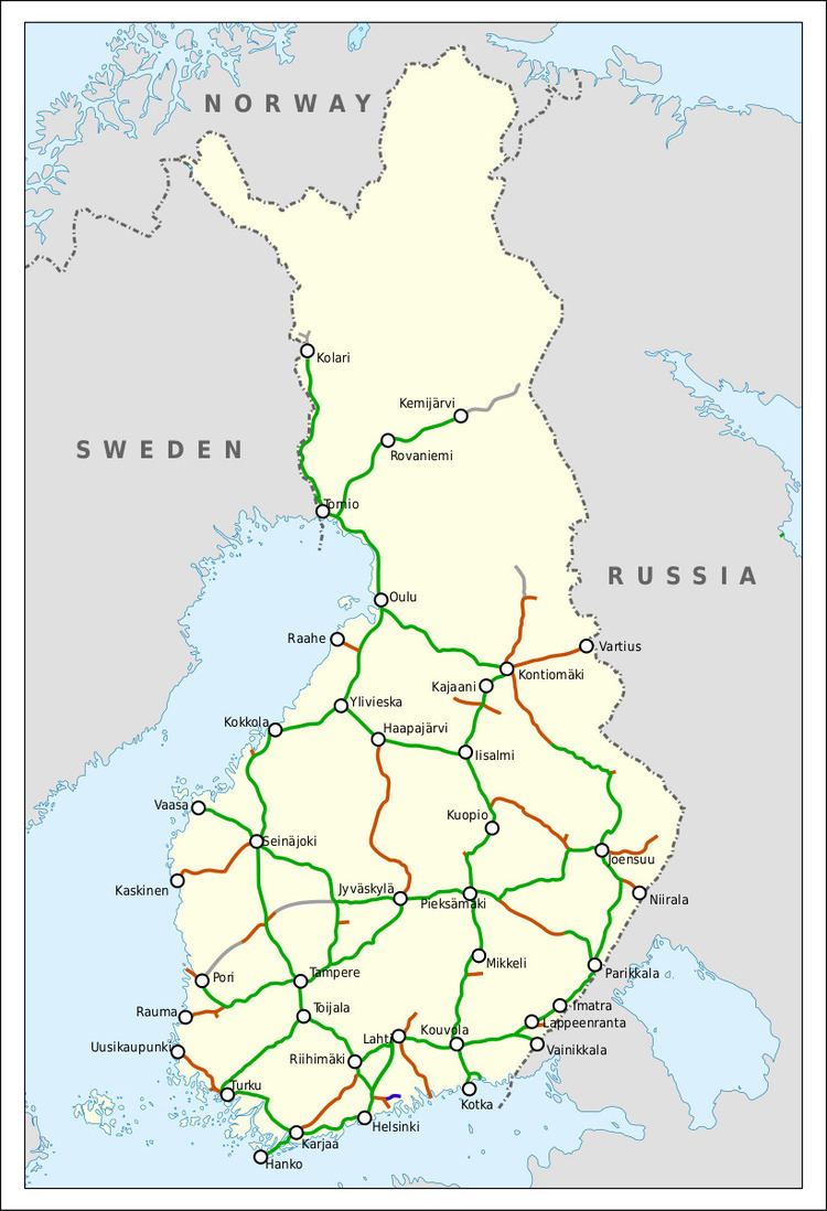 Rail transport in Finland