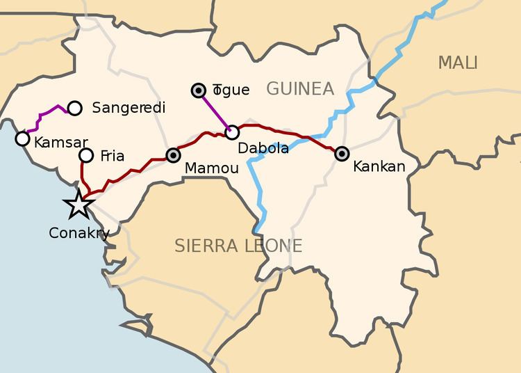 Rail transport in Guinea