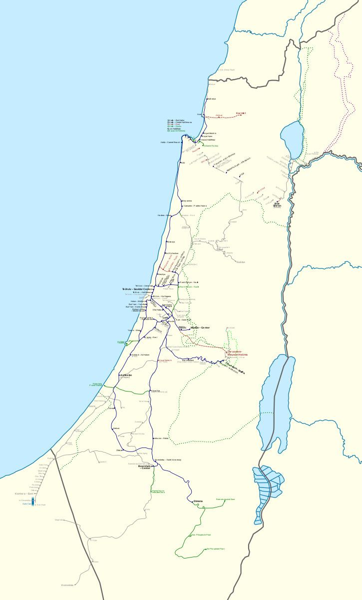 Rail transport in Israel