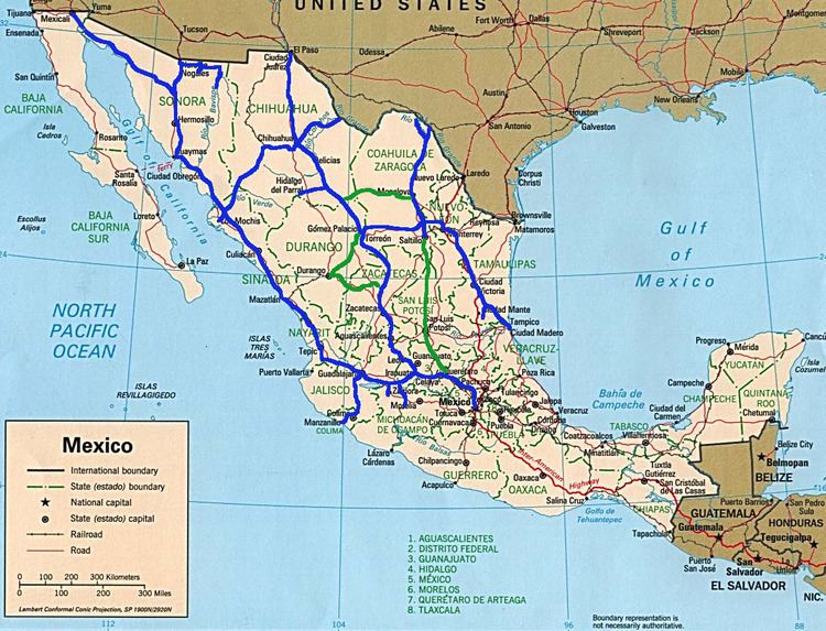 Rail transport in Mexico
